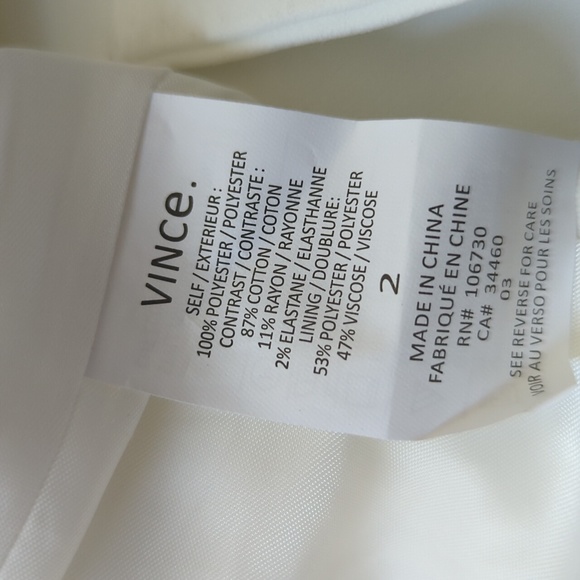 Vince Assymetrical Knit Ribbed Sleeve Drape Jacket 2 - Picture 14 of 16